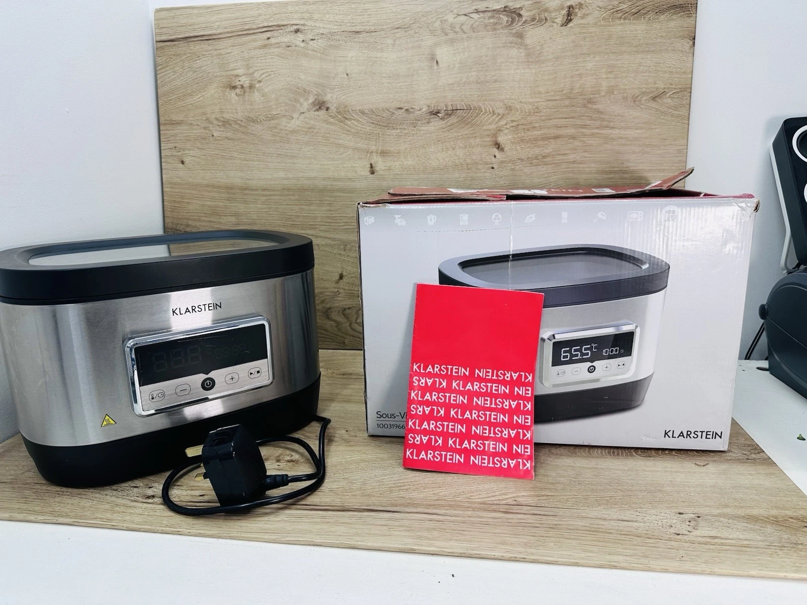 Klarstein Sous Vide Cooker Water Bath Digital Slow Cooker Precision Cooker
Opens in a new window or
