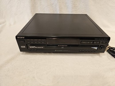 Sony Compact Disc Player CDP-CE315 5 CD Changer Tested No Remote