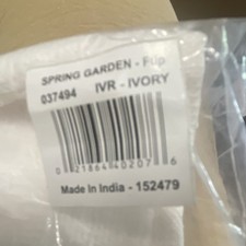 Spring Garden Flip IVR Wedding Dress, Ivory, Made in India, MPN 837494