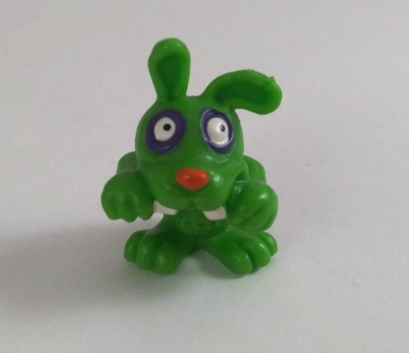 Zomlings Series 1 Freaky Farm #69 Rabel Green Variant Mini Figure