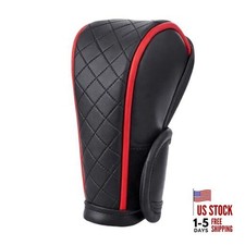 Car Gear Shift Cover, Leather Shifter Cover, Waterproof Anti-Slip Gear Shifter
