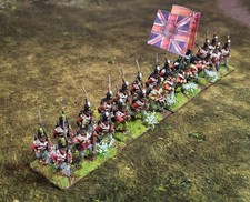 28MM FRONT RANK  British line  regiment x 24 (2), metal figures