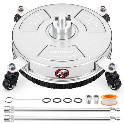 #ad 14quot; Pressure Washer Surface Cleaner Stainless Steel Power Pressure Washer At... $88.84