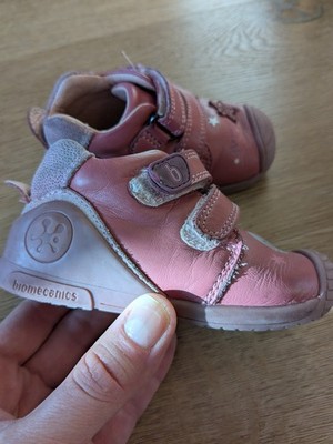 Mädchen Biomecanics Lauflernschuhe Schuhe 20 rosa Pink