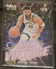 JAYSON TATUM HIGH VOLTAGE REFRACTOR SSP CASE HIT BOSTON CELTICS