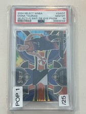 2024 Panini WNBA Selective Swatches Diana Taurasi Tie Dye Prizm /25 Pop 1 - GOAT