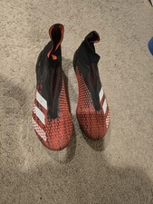Adidas Predator Mutator 20 FG Soccer Cleats Black Red EF1629 Mens 9
