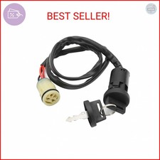 laffoonparts Ignition Switch w/Keys Replacement for Honda ATV TRX350 TRX420 TRX4