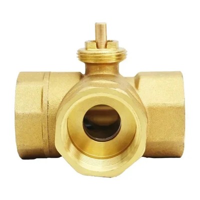 Air Conditioning Systems Brass Ball Valve Brass T-Valve Compact Size Options