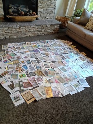HUGE Lot Quilt Applique Block Patterns 160+ FREE STUFF Patchwork Vtg. Sewing 