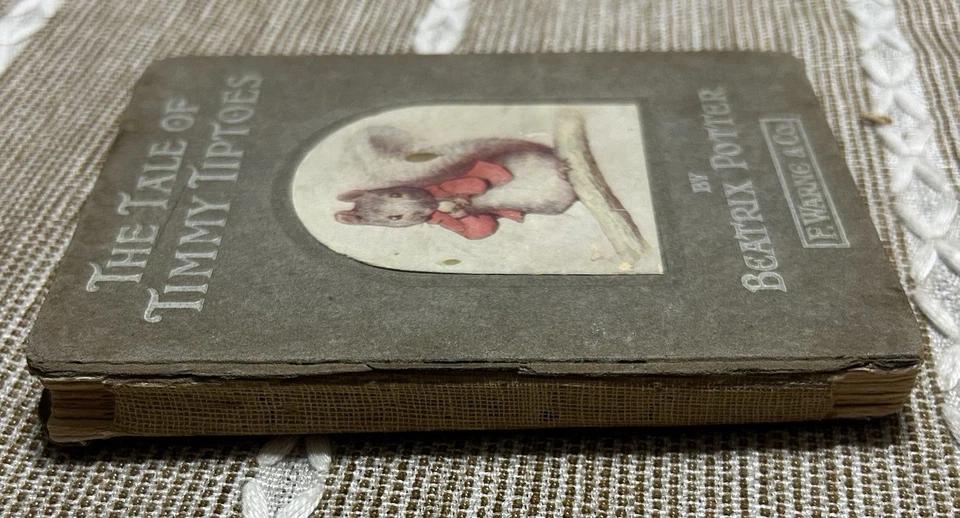 Beatrix Potter The Tale of Timmy Tiptoes -1911- F. Warne & Co - Vintage - RARE Foto 3 de 4