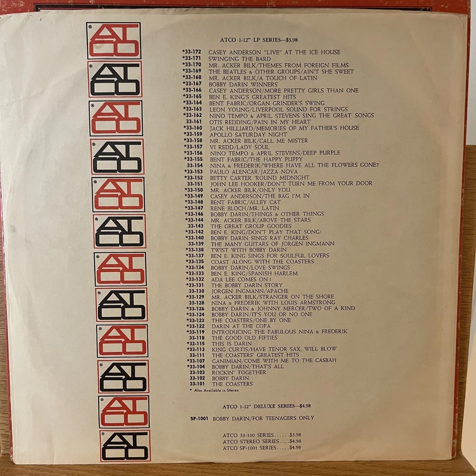 Sonny & Cher Look At Us Vinyl LP Atco 33-177 Mono 1st Pressing I Got You Babe - Image 4 of 4