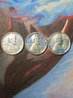 1943 PDS Steel Lincoln Wheat Cent Full Set UNC - BU Details