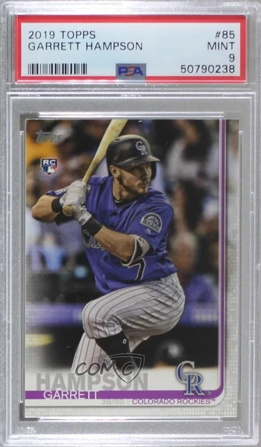 2019 Topps Garrett Hampson #85 Rookie RC 8d2