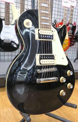 EPIPHONE Les Paul Classic Ebony Used 2021 Okoumebody Laurelfingerboard w/Gigcase