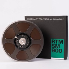 RTM SM900 Reel to Reel Analog Recording Tape    Plastic Trident 2500ft  10.5"