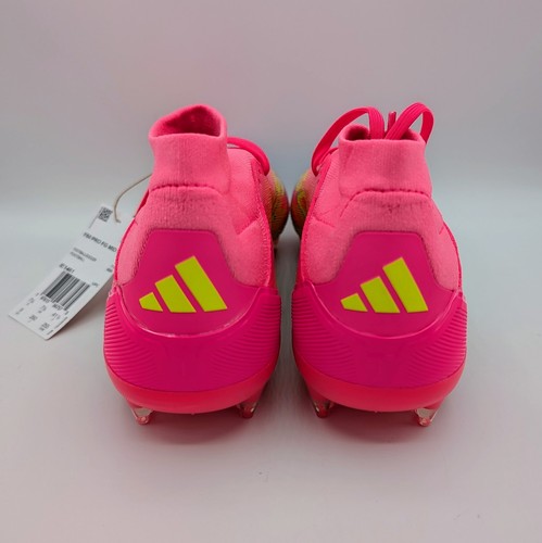 Adidas F50 Pro Mid FG Soccer Cleats Pink/Yellow IE1461 Women's Size 9/Men's 7.5 - Picture 5 of 7