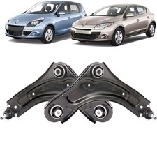 KIT 2 BRACCI BRACCETTI ANTERIORI DESTRO SINISTRO RENAULT MEGANE III SCENIC III