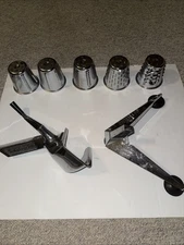 Vintage Saladmaster Five Star Food Processor/Slicer/Grater/Shredder Complete