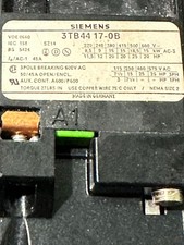 Siemens 3TB44 17-0B Contactor 3-Pole 45A 600V AC Coil 24VDC NEMA Size 2 NEW
