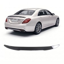 Heckspoiler ABS Schwarz Glanz passend für Mercedes S-Klasse W222 Heckspoiler ABS Schwarz Glanz passend für Mercedes S-Klasse W222