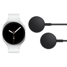 Samsung Galaxy Watch 8 40mm Silver Smartwatch w/Two Chargers SM-L320NZSCXAA 2025