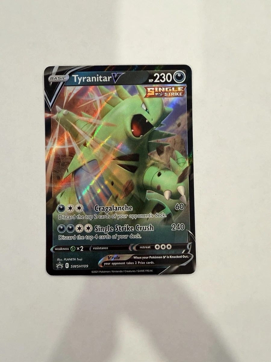 Tyranitar V Pokémon TCG Cards for sale | eBay