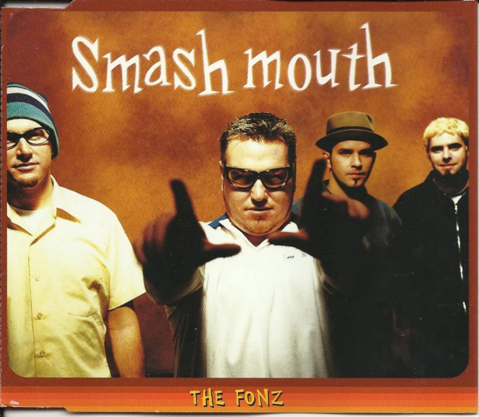 SMASH MOUTH the Fonz w/ UNRELASED & 2 LIVE TRX CD Single USA seller - Image 1 of 1