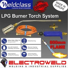Weldclass Platinum LT40 LPG Handy Flame Burner Kit - Blow Torch + Hose WC-02988