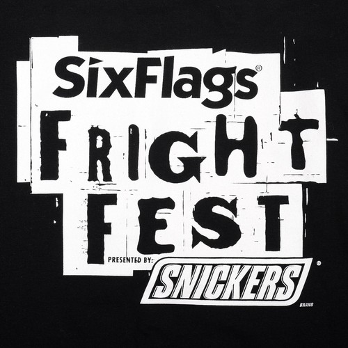 RARA Sudadera Cuello Redondo Jack Skellington Six Flags Fright Fest Snickers Para Hombre M - Imagen 5 de 15