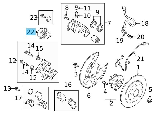 MAZDA CX-5 KE##W KF#P 2016-2023 Genuine Parking Brake