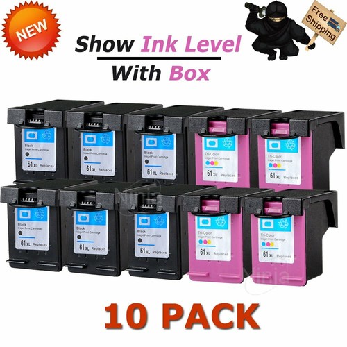 Remanufactured 61XL Ink Cartridge Combo For HP Envy & Deskjet Printers – Black & Tri-Color, High Yield