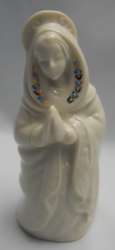 Lenox China Jewel NATIVITY Holy Family Praying MARY Porcelain Christmas Figurine