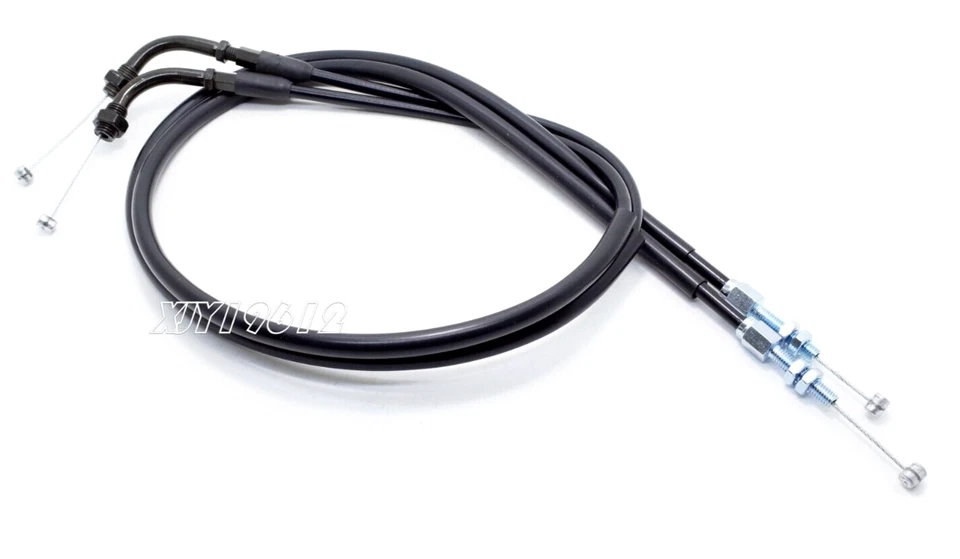 Cable de acelerador de empuje y tracción para Kawasaki KZ750B 1976-1979 Foto 2 de 2