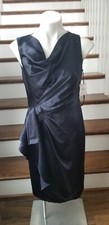 NEW NWT Anne Klein Womens Dress Midnight Size 6 Ballroom dress 6D031 side 