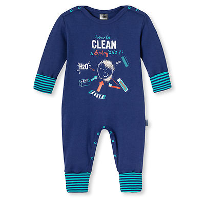 Schiesser baby suit Vario romper wash heroes 62 68 74 80 86 92 sleepsuit 