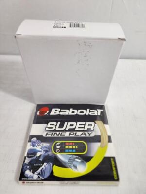 Babolat Super Fine Play Tennis String (10831) Pack of 6 - New in Package