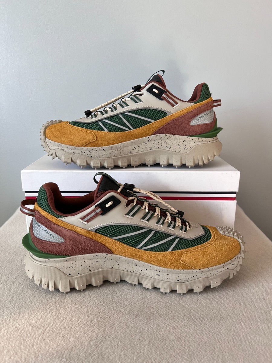 スニーカー MONCLER 'Trailgrip' sneakers Multicolor Moncler Trailgrip Sneakers - Size 46 - Green Yellow - NEW | eBay