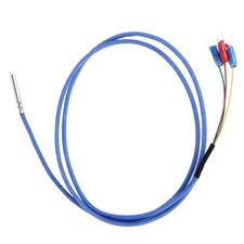PT100 Temperature Sensor Probe 4x30x1000MM PTFE Wire RTD Temperature Sensor