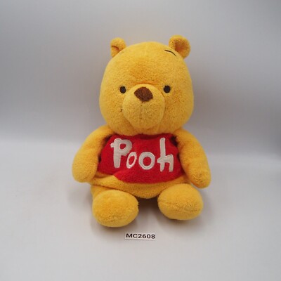 Winnie The Pooh MC2608 Disney Heartland Beanie Plush 9'' Toy  Stuffed Doll Japan