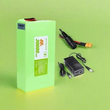 H HAILONG 48V 30Ah eBike Battery for 200W-1500W E-bike Scooter Motor Battery