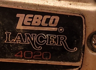 Vintage Zebco Lancer 4020 Spinning Fishing Reel | eBay