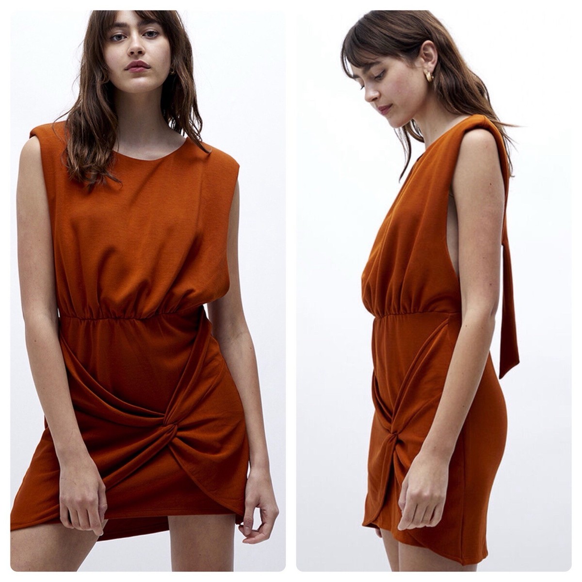 Free People Runaway Knit Mini Dress Color Brandy Size Small NWT Burnt Orange NEW | eBay Free People Runaway Knit Mini Dress Color Brandy Size Small NWT Burnt Orange NEW | eBay