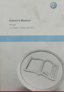 2014 VW Passat Owner's Manual Book Only OEM Volkswagen | eBay