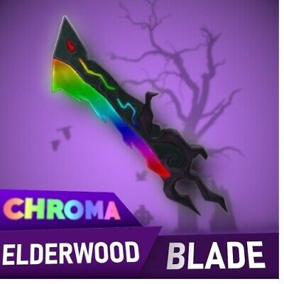 *CHEAP* MM2 Roblox Chroma Elderwood Blade Chroma Godly knife *FAST  DELIVERY* 