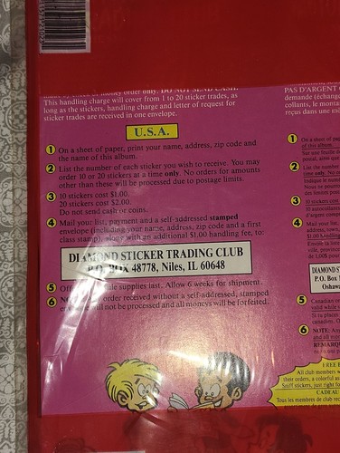 Rare New Kids on the Block, Diamond Album Book & Stickers Sealed 6 Pack Retro - Picture 6 of 7