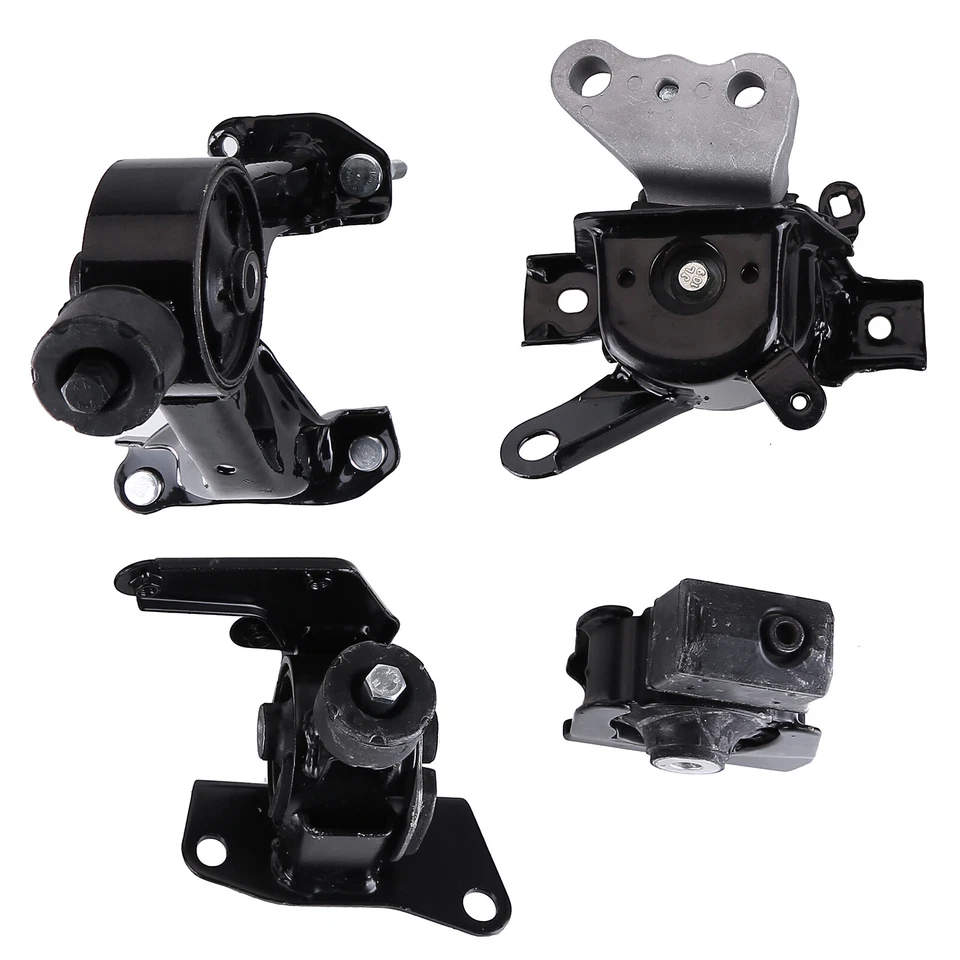 For 09-13 Toyota Corolla 1.8L Set of 4PCS Engine Motor & Auto Transmission Mount - Image 4 of 4