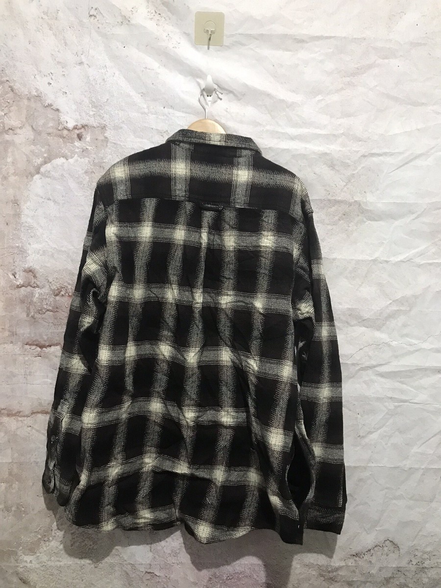 ケロッグ博士('94米) NWT Orvis Heavyweight Flannel Shacket Dark Bark Plaid