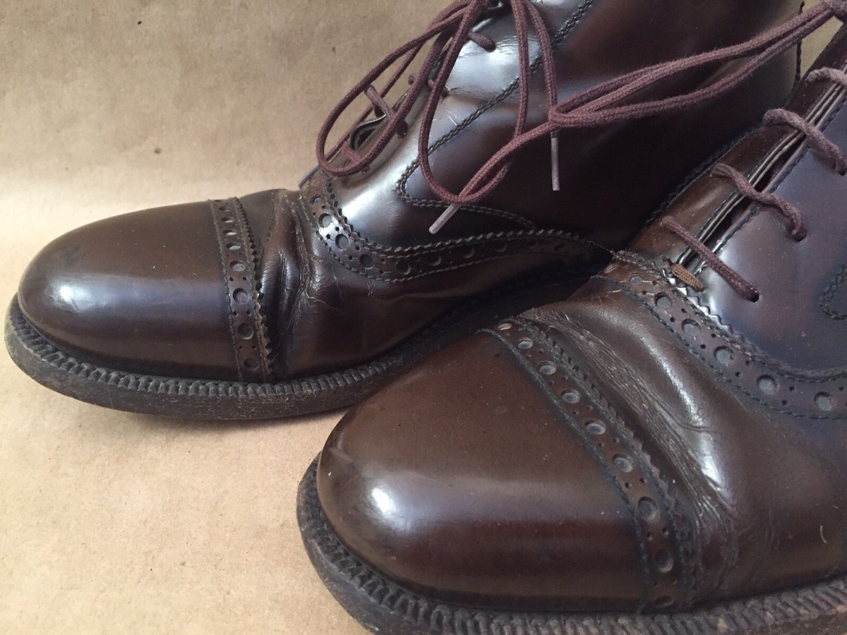 Bruno Magli Men’s Wingtip/Brogue Pull-On Boots in Dark Brown Size 8.5 Mens Brown BRUNO MAGLI Leather AnkleTop Wingtip/Brogue Dress  main image 2