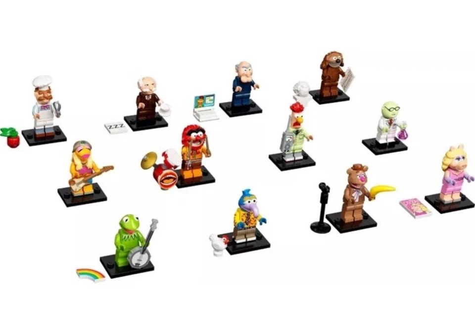 LEGO Collectible Minifigures: THE MUPPETS  71033 Complete Set of 12 *New Sealed* - Image 2 of 4